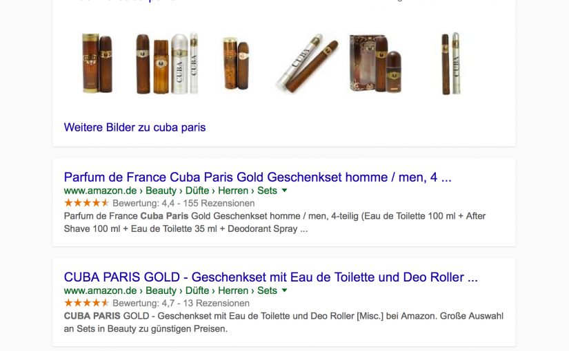 Material Design Beta und neue Google SERPs